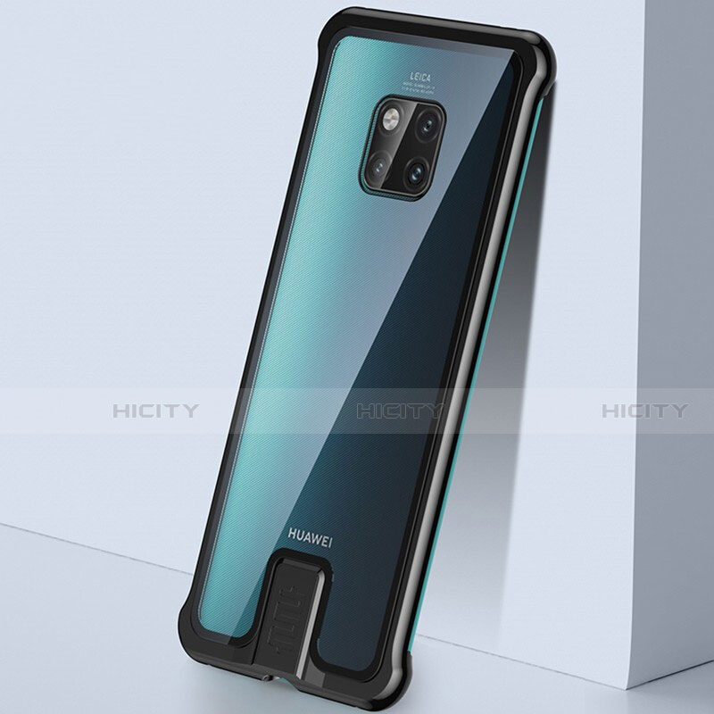 Custodia Lusso Alluminio Laterale Specchio 360 Gradi Cover T05 per Huawei Mate 20 Pro