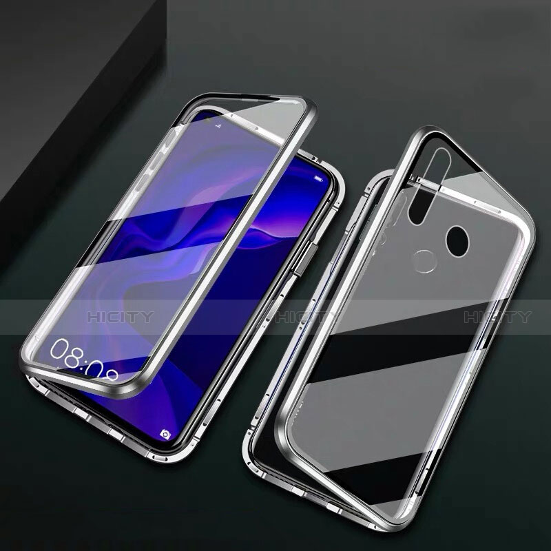 Custodia Lusso Alluminio Laterale Specchio 360 Gradi Cover T06 per Huawei Nova 4e