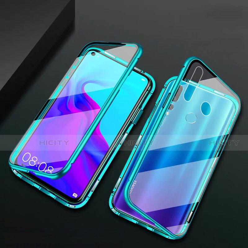 Custodia Lusso Alluminio Laterale Specchio 360 Gradi Cover T06 per Huawei Nova 4e