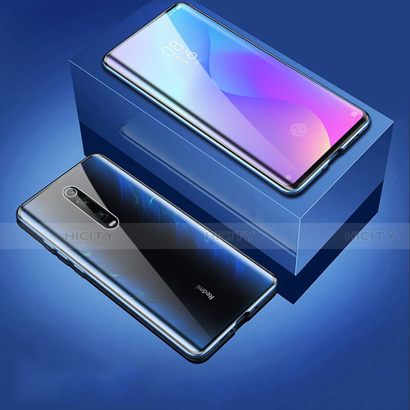 Custodia Lusso Alluminio Laterale Specchio 360 Gradi Cover T06 per Xiaomi Mi 9T Pro