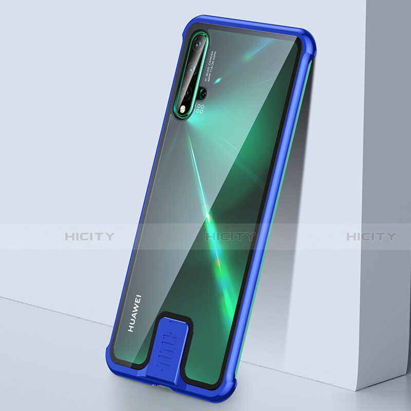 Custodia Lusso Alluminio Laterale Specchio 360 Gradi Cover T07 per Huawei Nova 5