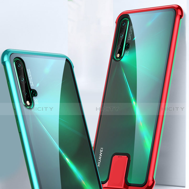 Custodia Lusso Alluminio Laterale Specchio 360 Gradi Cover T07 per Huawei Nova 5T