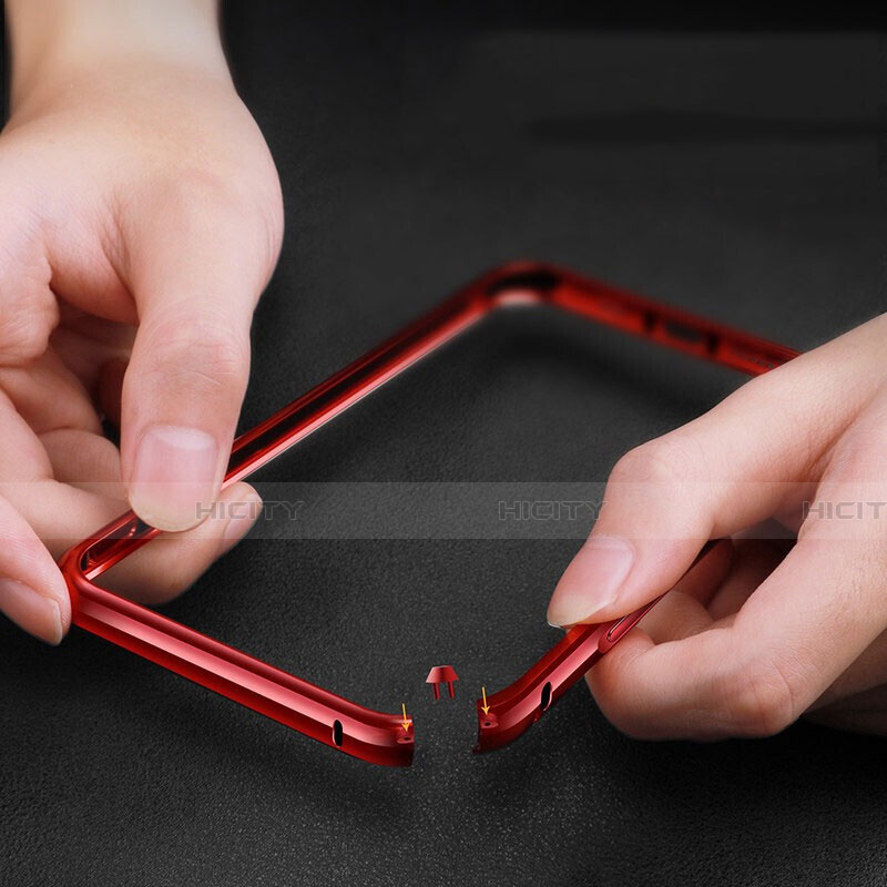 Custodia Lusso Alluminio Laterale Specchio 360 Gradi Cover T08 per Apple iPhone 11 Pro Max