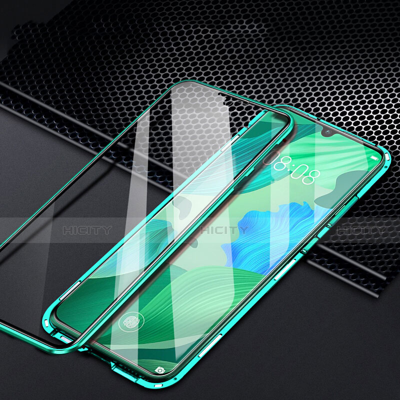 Custodia Lusso Alluminio Laterale Specchio 360 Gradi Cover T08 per Huawei Nova 4e