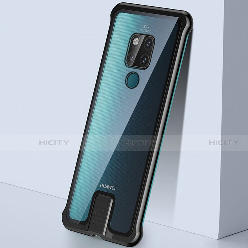 Custodia Lusso Alluminio Laterale Specchio 360 Gradi Cover T09 per Huawei Mate 20