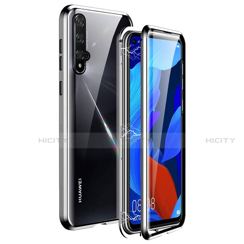 Custodia Lusso Alluminio Laterale Specchio 360 Gradi Cover T11 per Huawei Honor 20S