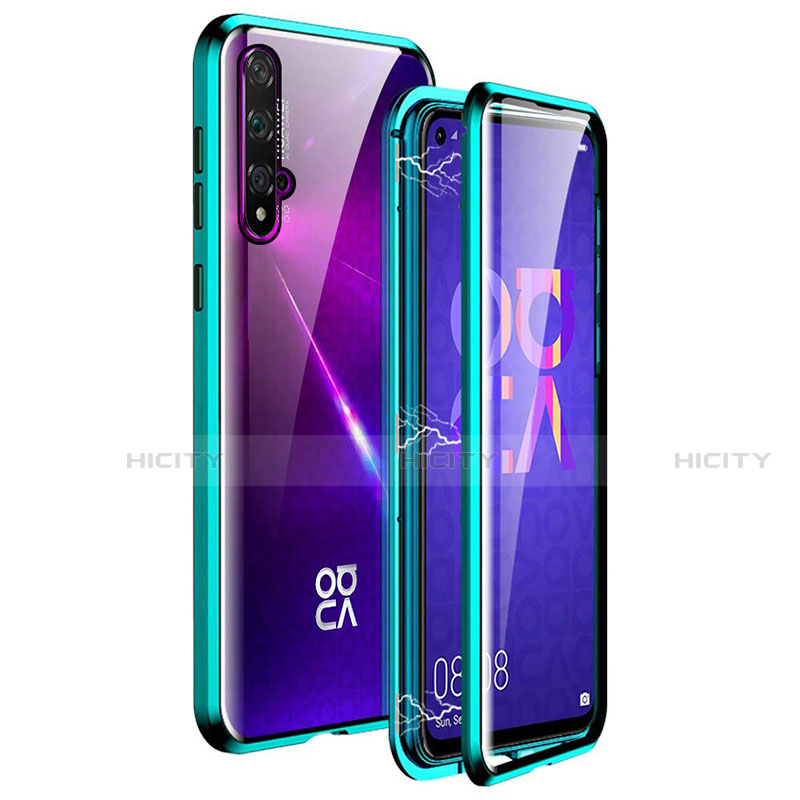 Custodia Lusso Alluminio Laterale Specchio 360 Gradi Cover T11 per Huawei Honor 20S