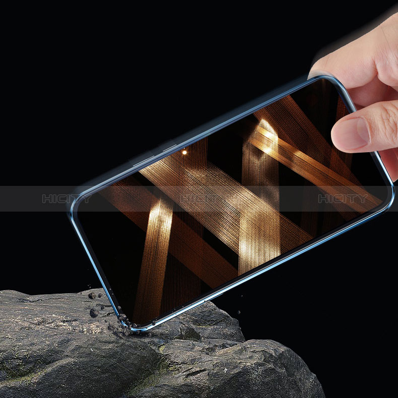 Custodia Lusso Alluminio Laterale Specchio 360 Gradi Cover Z05 per Apple iPhone 14 Pro