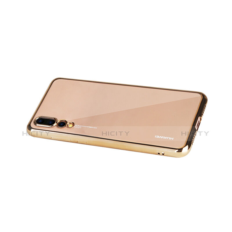 Custodia Lusso Alluminio Laterale Specchio Cover M04 per Huawei P20 Pro