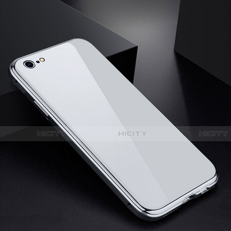 Custodia Lusso Alluminio Laterale Specchio Cover per Apple iPhone 6