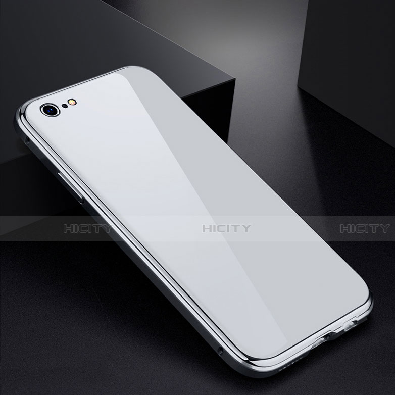 Custodia Lusso Alluminio Laterale Specchio Cover per Apple iPhone 6S