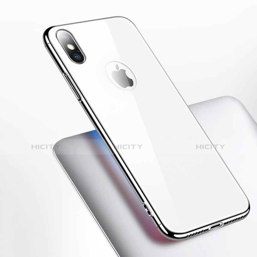 Custodia Lusso Alluminio Laterale Specchio Cover per Apple iPhone X