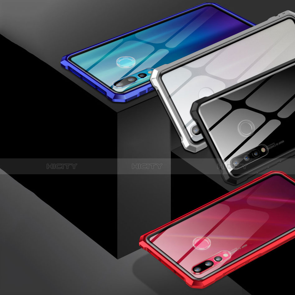 Custodia Lusso Alluminio Laterale Specchio Cover per Huawei Nova 4