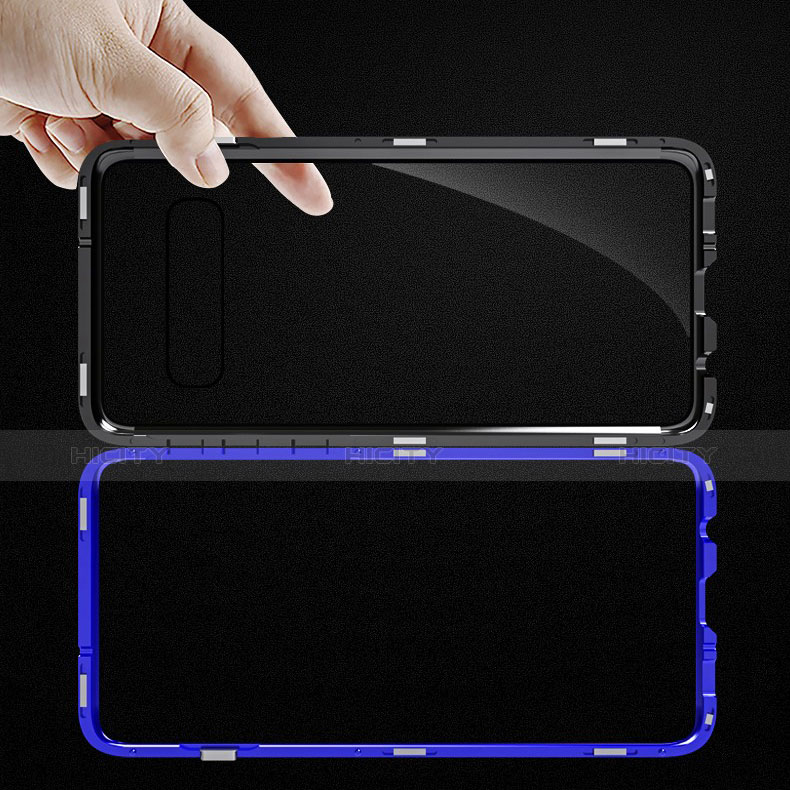 Custodia Lusso Alluminio Laterale Specchio Cover per Samsung Galaxy S10