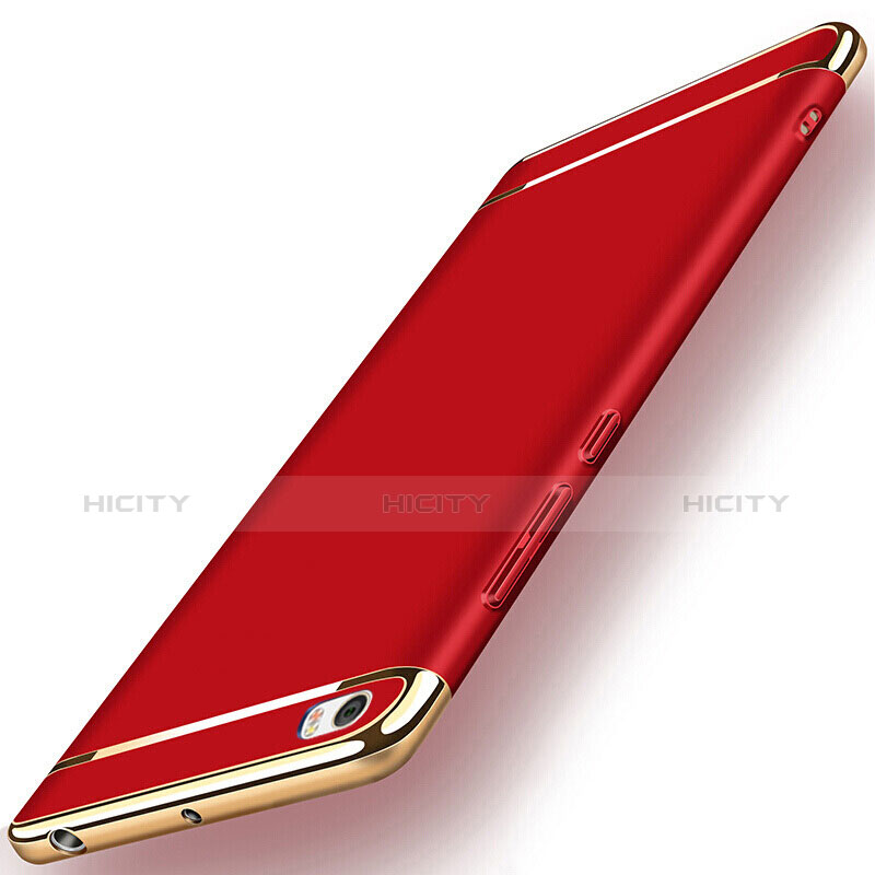 Custodia Lusso Alluminio per Xiaomi Mi Note Rosso