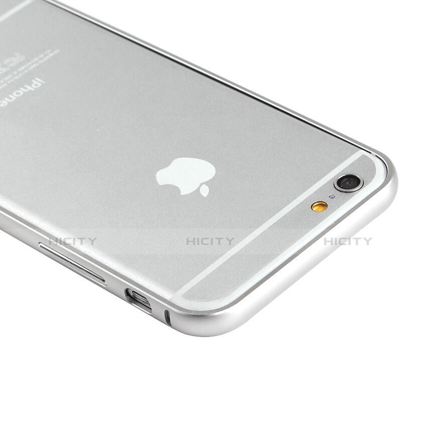 Custodia Lusso Laterale Alluminio per Apple iPhone 6 Argento