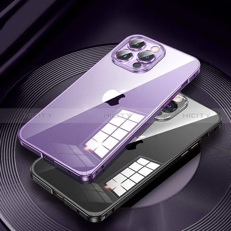 Custodia Lusso Metallo Laterale e Plastica Cover JL1 per Apple iPhone 13