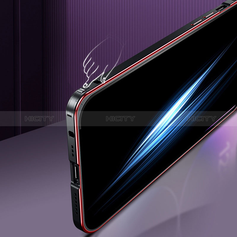 Custodia Lusso Metallo Laterale e Plastica Cover JL2 per Apple iPhone 13 Pro