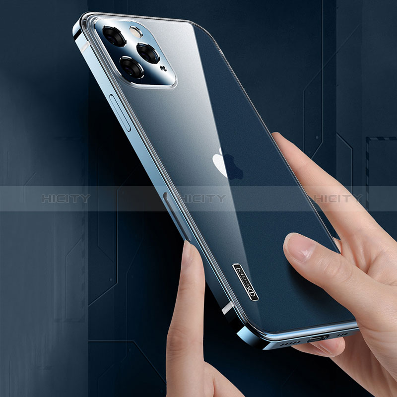 Custodia Lusso Metallo Laterale e Plastica Cover JL3 per Apple iPhone 13 Pro