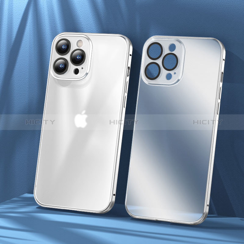 Custodia Lusso Metallo Laterale e Plastica Cover LF1 per Apple iPhone 14 Pro Max