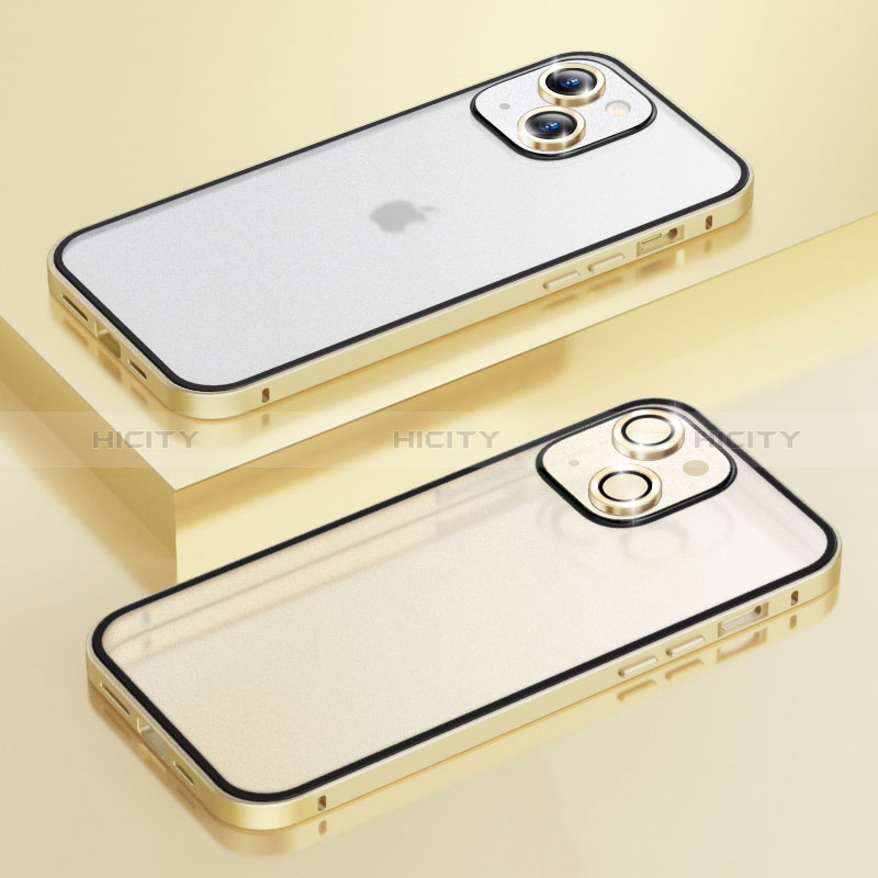 Custodia Lusso Metallo Laterale e Plastica Cover LF3 per Apple iPhone 13