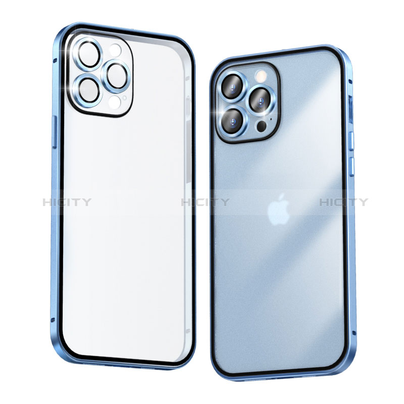 Custodia Lusso Metallo Laterale e Plastica Cover LF3 per Apple iPhone 14 Plus