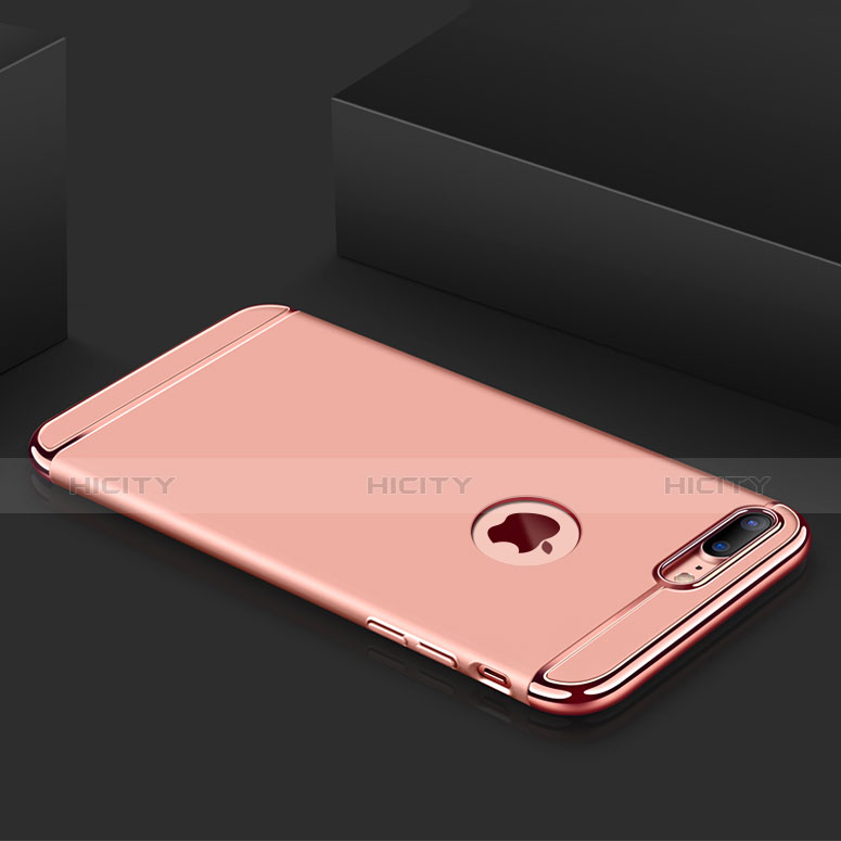 Custodia Lusso Metallo Laterale e Plastica Cover M01 per Apple iPhone 7 Plus