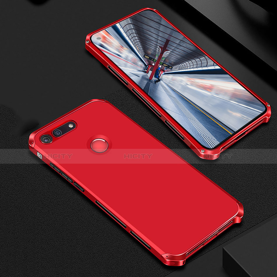 Custodia Lusso Metallo Laterale e Plastica Cover M01 per Huawei Honor V20