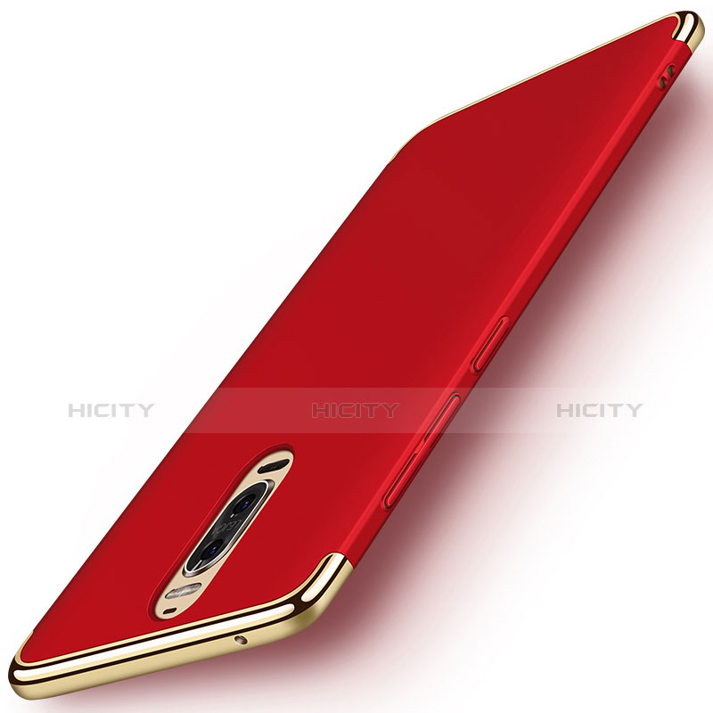 Custodia Lusso Metallo Laterale e Plastica Cover M01 per Huawei Mate 9 Pro Rosso