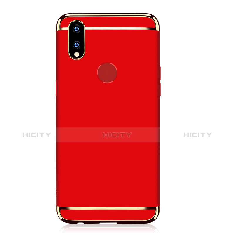 Custodia Lusso Metallo Laterale e Plastica Cover M01 per Huawei Nova 3i Rosso