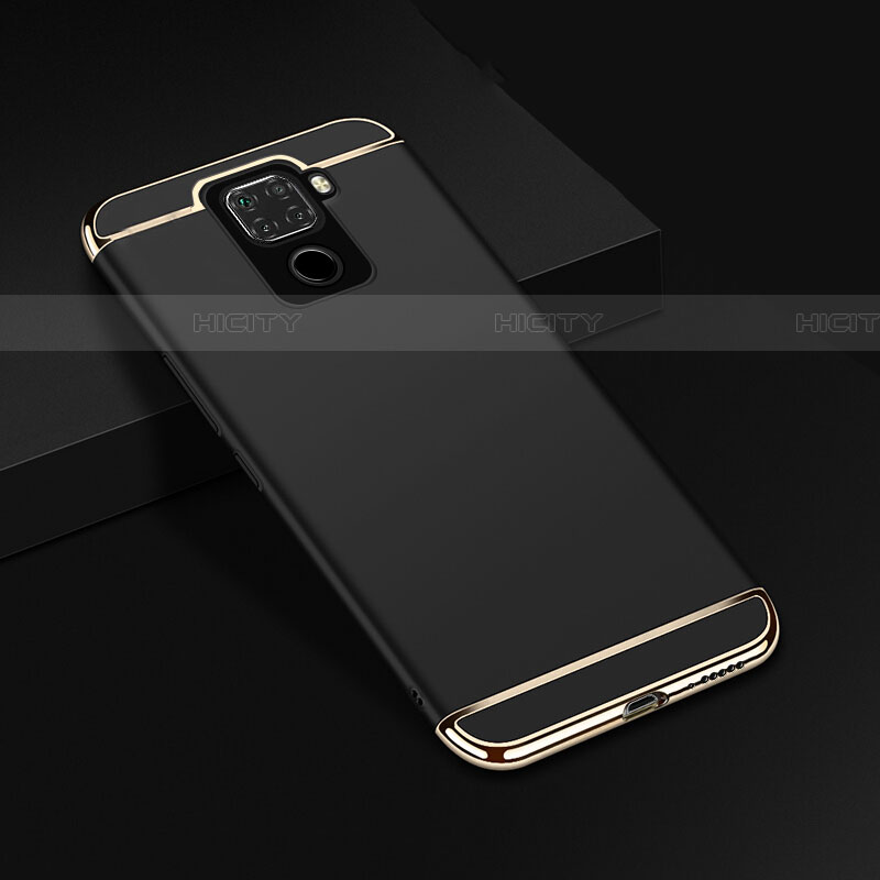 Custodia Lusso Metallo Laterale e Plastica Cover M01 per Huawei Nova 5z Nero