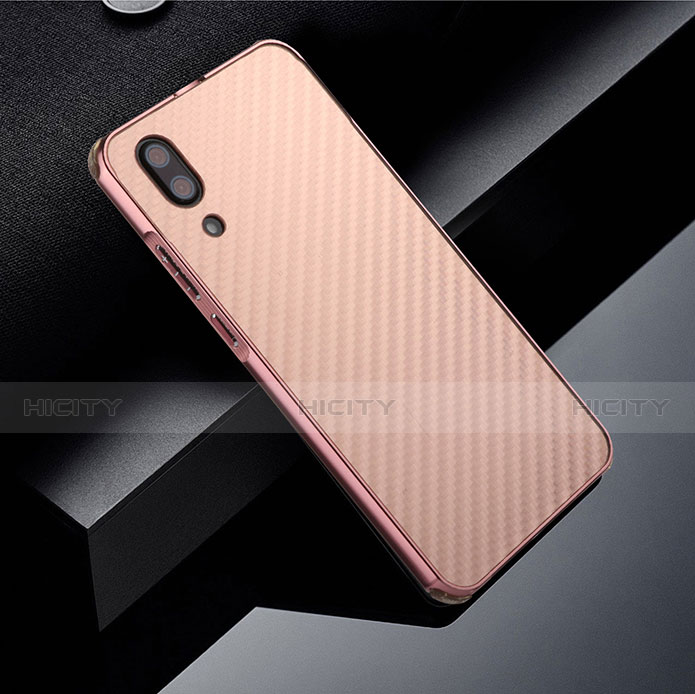 Custodia Lusso Metallo Laterale e Plastica Cover M01 per Huawei P20