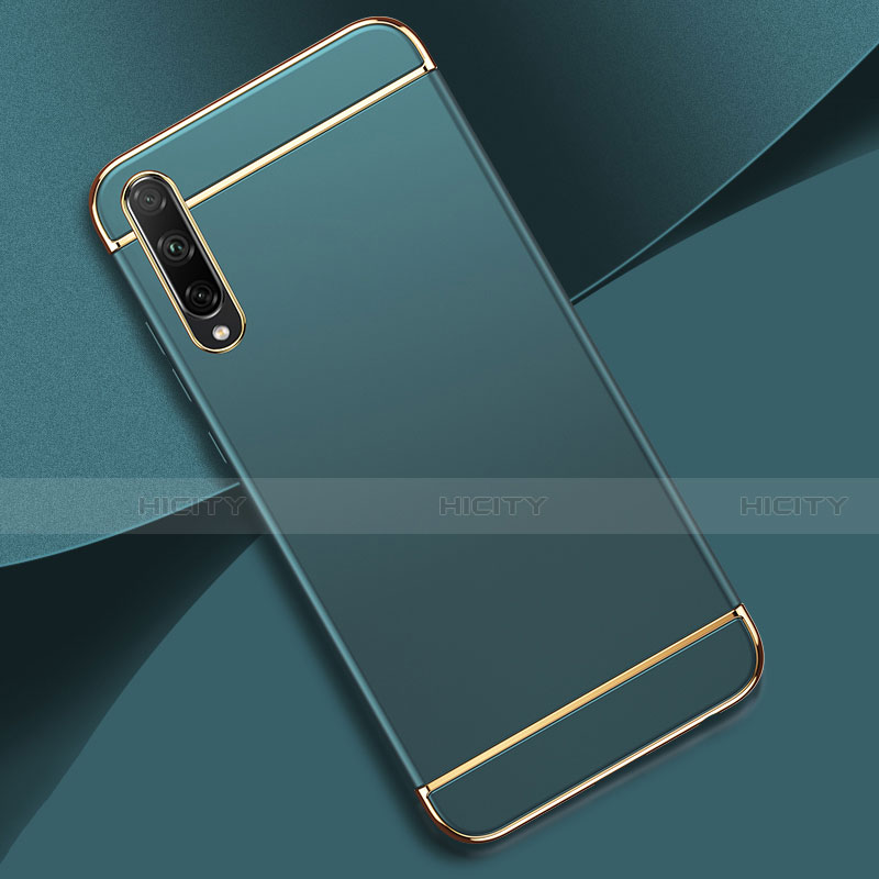 Custodia Lusso Metallo Laterale e Plastica Cover M01 per Huawei Y8p