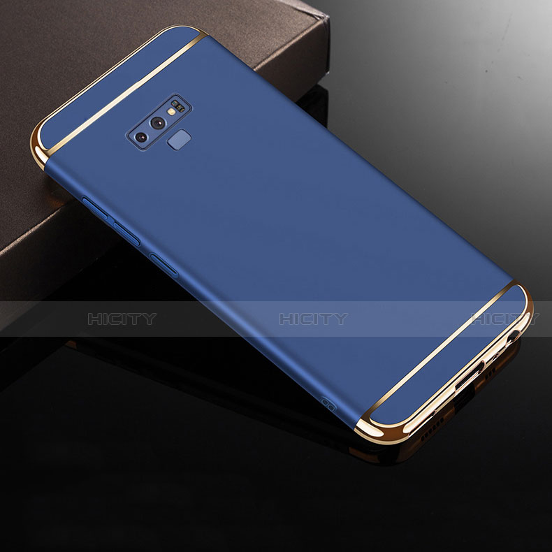 Custodia Lusso Metallo Laterale e Plastica Cover M01 per Samsung Galaxy Note 9