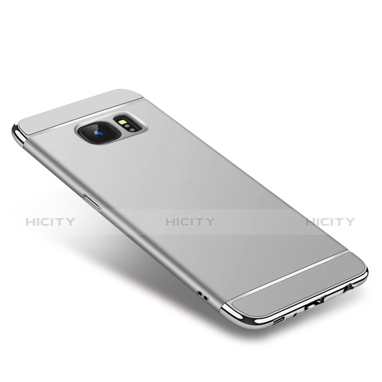 Custodia Lusso Metallo Laterale e Plastica Cover M01 per Samsung Galaxy S7 G930F G930FD