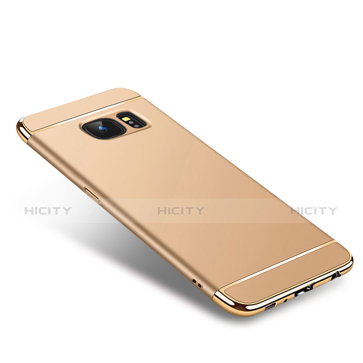 Custodia Lusso Metallo Laterale e Plastica Cover M01 per Samsung Galaxy S7 G930F G930FD