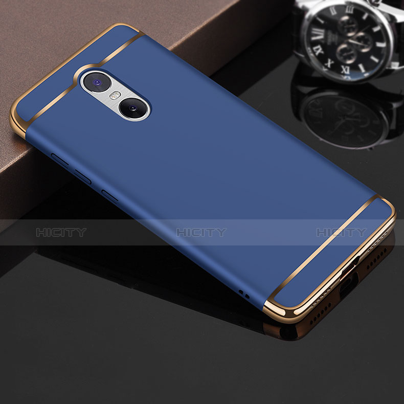 Custodia Lusso Metallo Laterale e Plastica Cover M01 per Xiaomi Redmi Note 4X High Edition