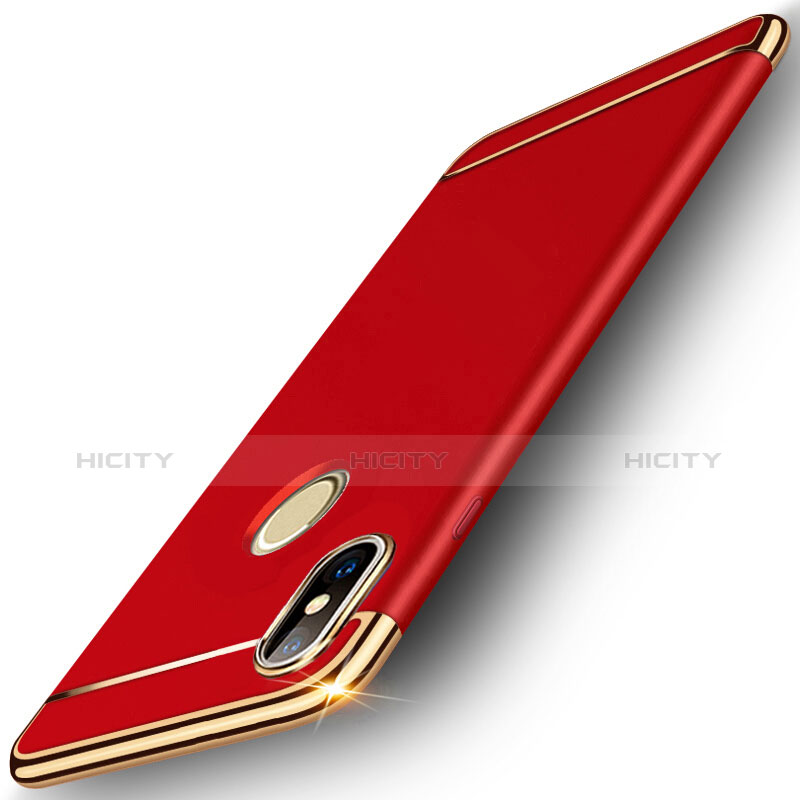 Custodia Lusso Metallo Laterale e Plastica Cover M01 per Xiaomi Redmi Note 6 Pro