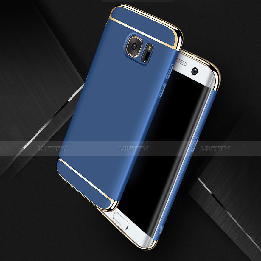 Custodia Lusso Metallo Laterale e Plastica Cover M05 per Samsung Galaxy S7 Edge G935F