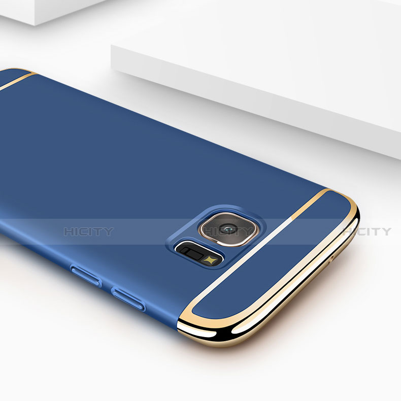 Custodia Lusso Metallo Laterale e Plastica Cover M05 per Samsung Galaxy S7 Edge G935F