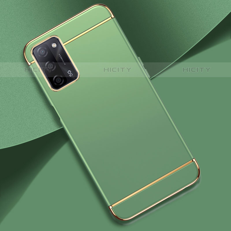 Custodia Lusso Metallo Laterale e Plastica Cover P02 per Oppo A53s 5G