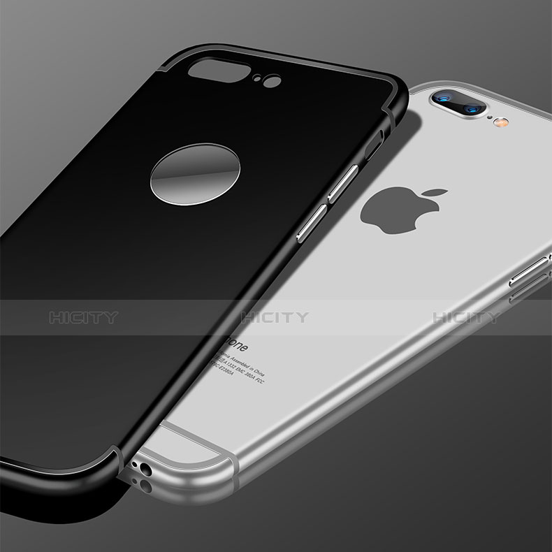 Custodia Lusso Metallo Laterale e Plastica Cover T01 per Apple iPhone 8 Plus