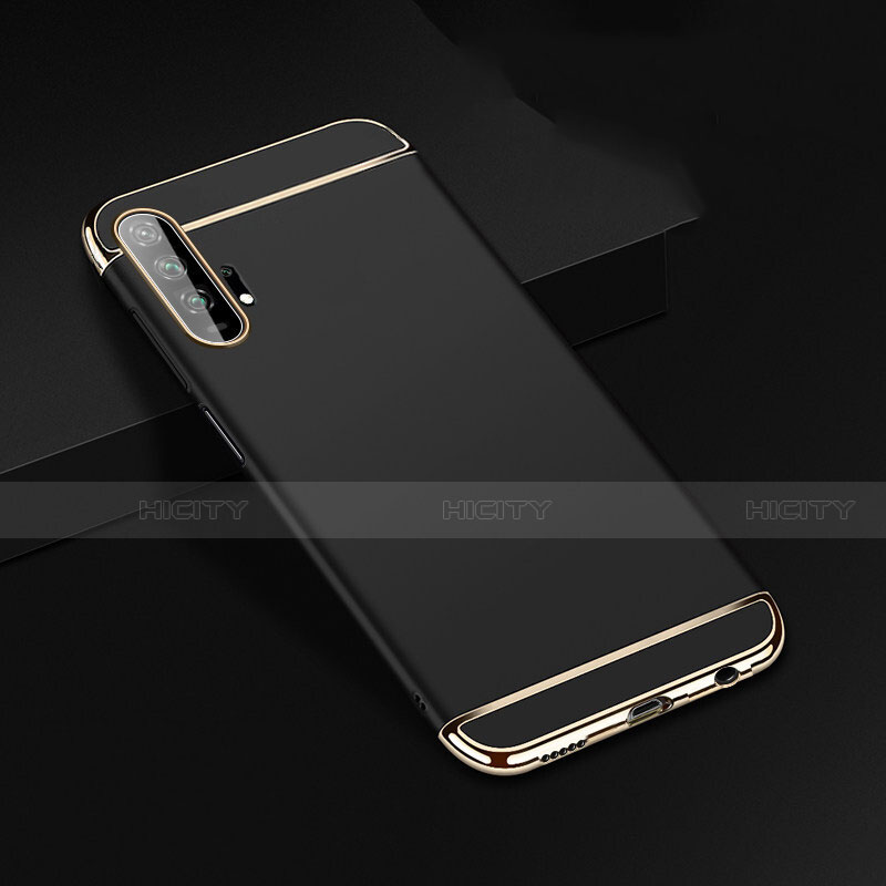 Custodia Lusso Metallo Laterale e Plastica Cover T01 per Huawei Honor 20 Pro
