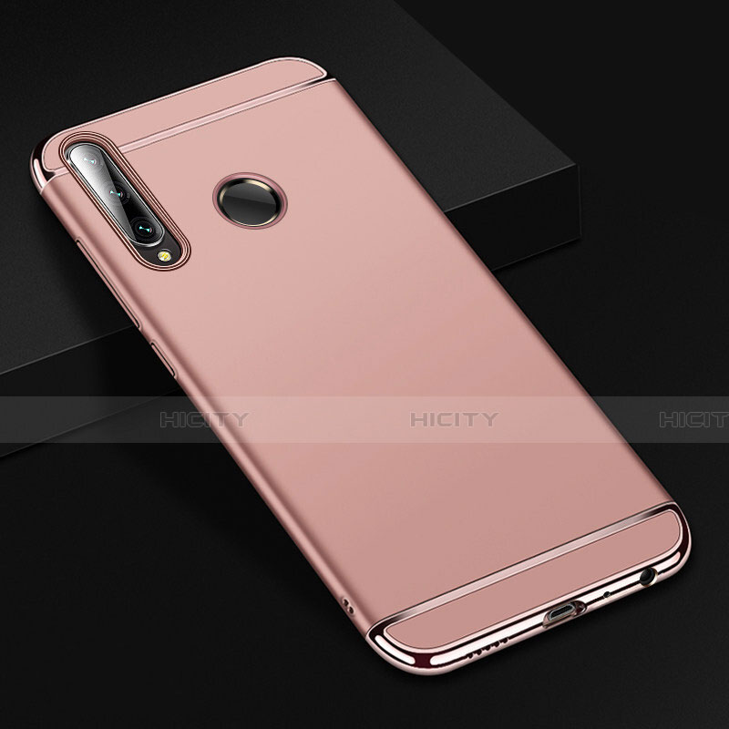 Custodia Lusso Metallo Laterale e Plastica Cover T01 per Huawei Honor 20E