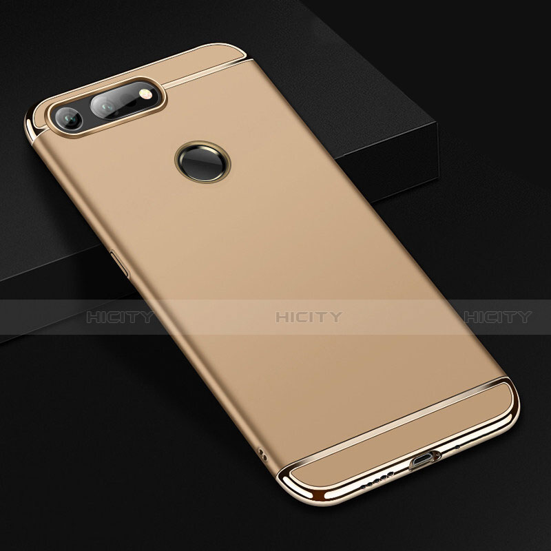 Custodia Lusso Metallo Laterale e Plastica Cover T01 per Huawei Honor View 20