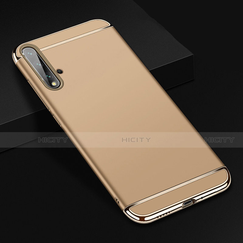 Custodia Lusso Metallo Laterale e Plastica Cover T01 per Huawei Nova 5 Pro