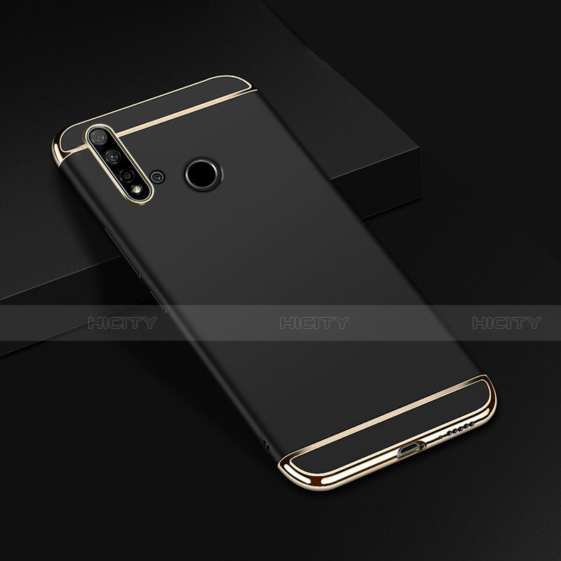 Custodia Lusso Metallo Laterale e Plastica Cover T01 per Huawei P20 Lite (2019)