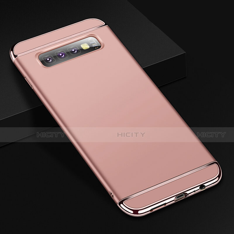 Custodia Lusso Metallo Laterale e Plastica Cover T01 per Samsung Galaxy S10 5G