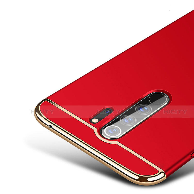 Custodia Lusso Metallo Laterale e Plastica Cover T01 per Xiaomi Redmi Note 8 Pro