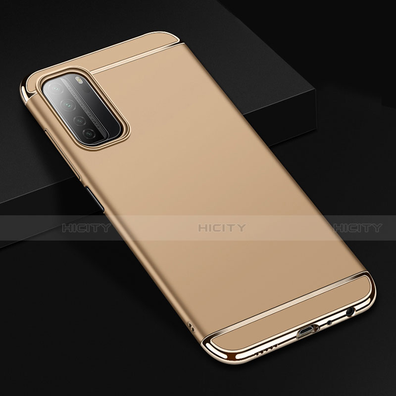 Custodia Lusso Metallo Laterale e Plastica Cover T02 per Huawei Nova 7 SE 5G